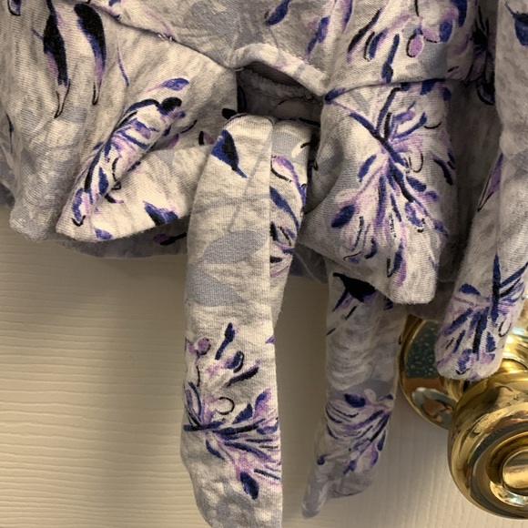 Croft & Barrow Women’s Gray &Purple Shirt 2x - Picture 3 of 4